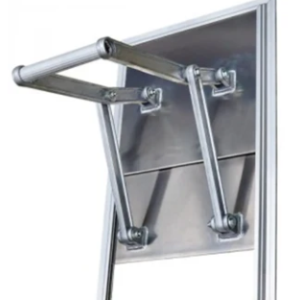 Alloy Grain Door 400mm Wide - Heavy Duty