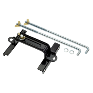 Projecta Battery Hold Down Clamp 125-180mm on tray with J-bolts