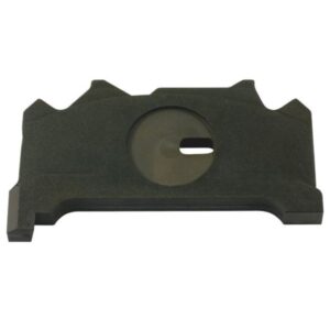 Left-hand caliper thrust plate for Wabco Pan 17 19