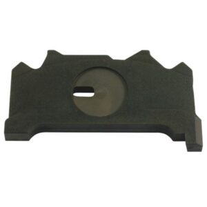 Right-hand caliper thrust push plate for Wabco Pan 19