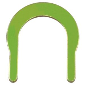 Brake shoe anchor pin c clip lock washer for heavy trailer foundation brakes