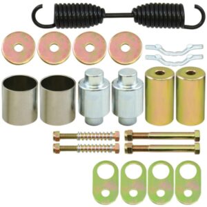 Brake shoe hardware kit short anchor pins 1 wheel for heavy-duty drum brake