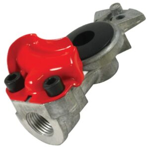Emergency gladhand coupling 1/2in NPT with rubber seal