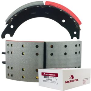 Meritor MG2 Brake Shoe Kit 16.5in x 7in fitted set