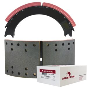 Meritor MG2 lined brake shoe 16.5 x 7 with hardware kit