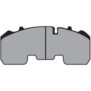 Textar disc brake pads for Knorr SB6 SN6 pad set with fitting hardware
