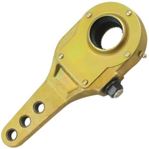 Manual Slack Adjuster 28 Spline 38mm 3 Hole installed on trailer brake