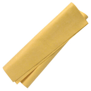 Large synthetic chamois 50x50cm in tube for drying