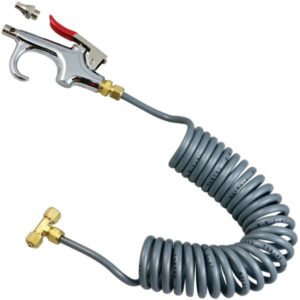 Truck Cabin Air Blower Gun Kit with coiled hose and nozzles