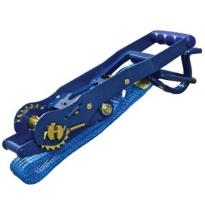 Reverse action hand ratchet hook and keeper 50mm