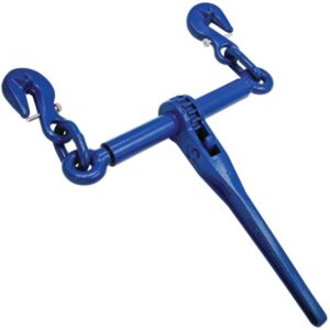 Load Binder Ratchet Dog 8mm chain tensioner with winged grab hooks