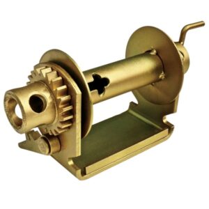 Slide On Double Boss Ratchet Winch 3000kg bare body on winch track