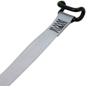 Tautliner Bottom Strap 44mm x 750mm with closed rave hook