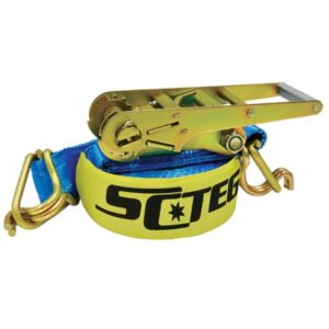 Load Binder Ratchet Strap 75mm x 9m 5000kg with hook and keeper