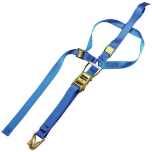Wheel Tie Down Harness 50mm Cam Buckle on car carrier