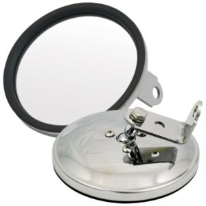 Britax Round Spotter Reversing Mirror Convex with bolt-on bracket