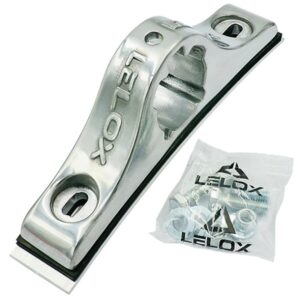 Lelox Mudguard Mounting Bracket fitted to metal mudguard