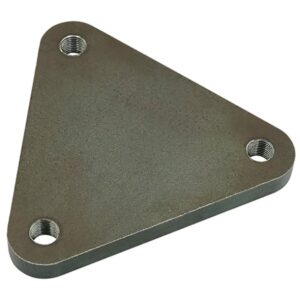 Lelox STCP Subplate fitted under straight chassis tube bracket