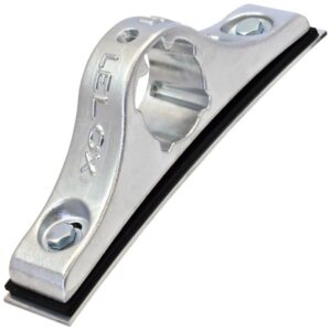 Lelox Mudguard Mounting Bracket Wide Plate kit with backing plate