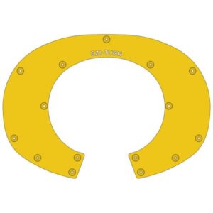 Ezi Turn Lube Plate Jost JSK36 1 Piece fitted to fifth wheel