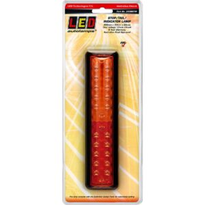 200mm LED stop tail indicator lamp with black bracket
