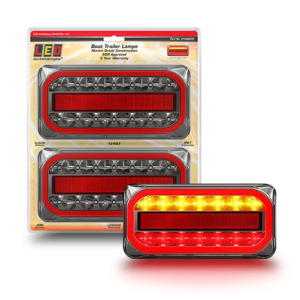 Boat Trailer Lamp Stop Tail Indicator Kit