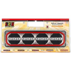 rear combination lamp with sequential indicator twin pack