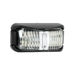 Rear end outline marker lamp with black bracket