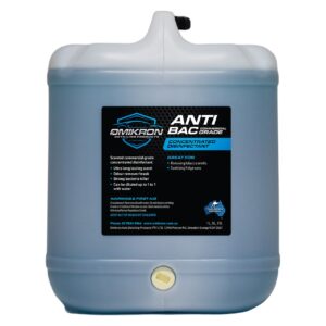 Antibac Disinfectant 20L container for vehicle interior and fridge-van cleaning