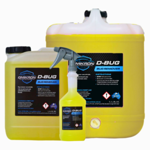 D-Bug Bug Remover bottles and bulk pack sizes.