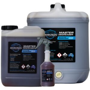 Master Degreaser alkaline degreaser bottle range