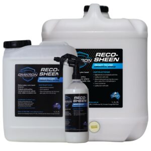 Reco Shine vinyl and plastic dressing bottles