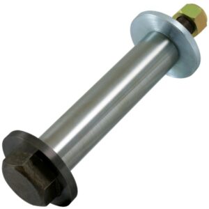 heavy duty equaliser rocker pin assembly with nut and washer for mechanical trailer suspension