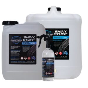 Shiny Stuff Tyre Shine bottle front label