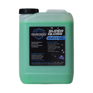 Super Gloss Wash & Wax 5L front label bottle image