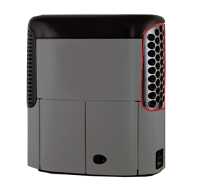 Curbside Grille Thermo King SB-100-400 black side grille