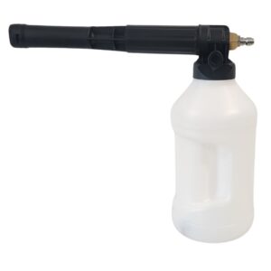 Omikron 2L snow foam cannon with large bottle for pressure washer washing