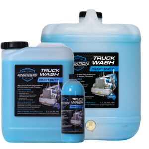 pH neutral truck wash in Omikron container sizes