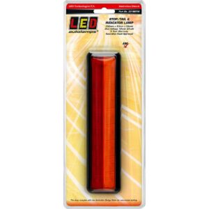 LED stop tail indicator lamp 200mm 12/24V