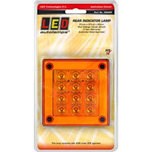 Mini jumbo amber indicator lamp for trailer rear lighting
