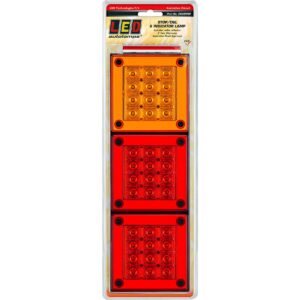 LED stop tail indicator lamp 282mm rear trailer light