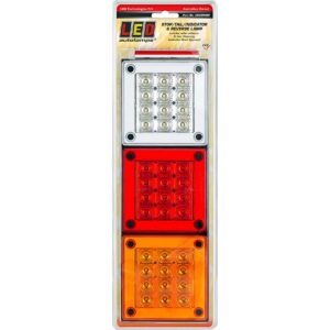 12/24V mini jumbo combination lamp with stop tail indicator reverse lenses