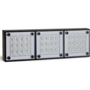 Tinted rear combination lamp 12-24V LED trailer light
