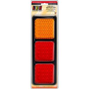 LED stop tail indicator lamp for trailer rear lighting