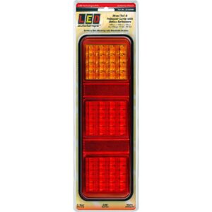 LED rear combination lamp with reflector