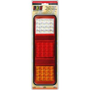 12/24V rear combination lamp with stop tail indicator reverse and reflector functions