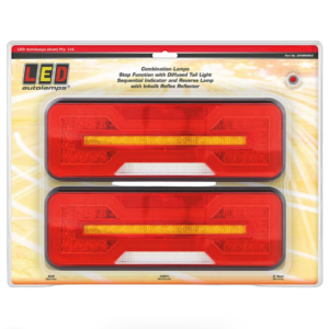 Rear combination lamp sequential indicator twin pack
