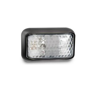 12/24V red amber side marker light clear lens