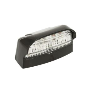 12/24V licence plate light black housing