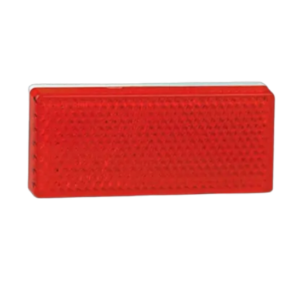 red reflex reflector box of 50 self adhesive trailer reflectors